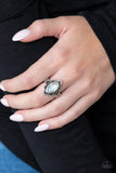 Paparazzi Glass Half-COLORFUL - White - Veronica's Jewelry Paradise, LLC