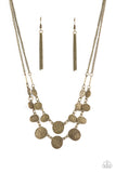 Paparazzi Pebble Me Pretty - Brass - Veronica's Jewelry Paradise, LLC
