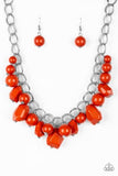 Paparazzi Gorgeously Globetrotter - Orange - Veronica's Jewelry Paradise, LLC