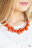Paparazzi Gorgeously Globetrotter - Orange - Veronica's Jewelry Paradise, LLC