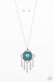 Paparazzi Sandstone Solstice - Blue - Veronica's Jewelry Paradise, LLC