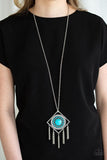 Paparazzi Sandstone Solstice - Blue - Veronica's Jewelry Paradise, LLC