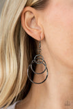 Paparazzi Three Ring Couture - Black - Veronica's Jewelry Paradise, LLC