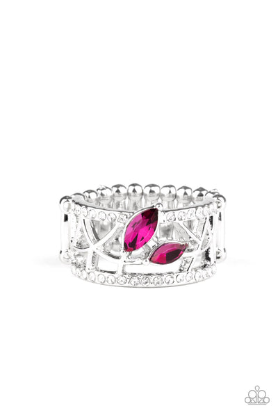 Paparazzi Tilted Twinkle - Pink - Veronica's Jewelry Paradise, LLC