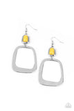 Paparazzi Material Girl Mod - Yellow - Veronica's Jewelry Paradise, LLC