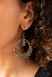 Paparazzi Solar Orbit - Brass - Veronica's Jewelry Paradise, LLC