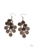 Paparazzi Blushing Blooms - Copper - Veronica's Jewelry Paradise, LLC