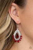 Paparazzi Boss Brilliance - Red - Veronica's Jewelry Paradise, LLC
