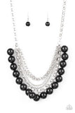 Paparazzi One-Way WALL STREET - Black - Veronica's Jewelry Paradise, LLC