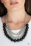 Paparazzi One-Way WALL STREET - Black - Veronica's Jewelry Paradise, LLC