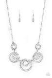 Paparazzi Total Head-Turner - White - Veronica's Jewelry Paradise, LLC