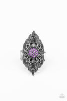 Paparazzi Wildly Wallflower - Purple - Veronica's Jewelry Paradise, LLC