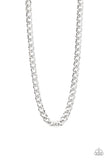 Paparazzi Undefeated - Silver - Veronica's Jewelry Paradise, LLC