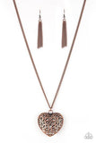 Paparazzi Victorian Virtue - Copper - Veronica's Jewelry Paradise, LLC