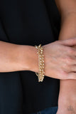 Paparazzi Cash Confidence - Gold - Veronica's Jewelry Paradise, LLC