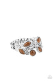 Paparazzi Leafy Luster - Brown - Veronica's Jewelry Paradise, LLC