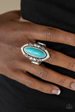 Paparazzi Santa Fe Serenity - Blue - Veronica's Jewelry Paradise, LLC