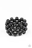Paparazzi Tiki Tropicana - Black - Veronica's Jewelry Paradise, LLC