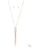 Paparazzi Times Square Stunner - Gold - Veronica's Jewelry Paradise, LLC