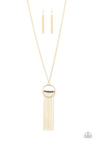 Paparazzi Terra Tassel - Gold - Veronica's Jewelry Paradise, LLC