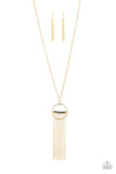 Paparazzi Terra Tassel - Gold - Veronica's Jewelry Paradise, LLC