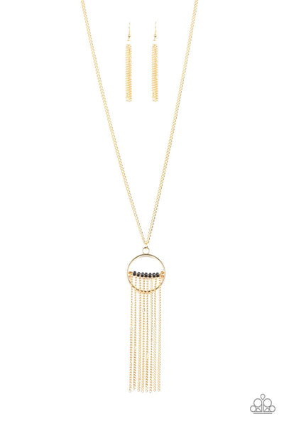 Paparazzi Terra Tassel - Gold - Veronica's Jewelry Paradise, LLC