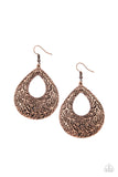 Paparazzi Flirtatiously Flourishing - Copper - Veronica's Jewelry Paradise, LLC