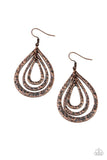 Paparazzi Plains Pathfinders - Copper - Veronica's Jewelry Paradise, LLC