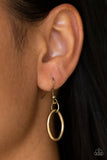 Paparazzi Perfect MISMATCH - Brass - Veronica's Jewelry Paradise, LLC