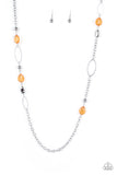 Paparazzi SHEER As Fate - Orange - Veronica's Jewelry Paradise, LLC