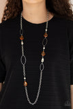 Paparazzi SHEER As Fate - Orange - Veronica's Jewelry Paradise, LLC
