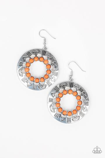 Paparazzi Organically Omega- Orange - Veronica's Jewelry Paradise, LLC