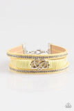 Paparazzi Hustlin Heart - Yellow - Veronica's Jewelry Paradise, LLC
