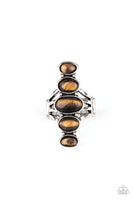 Paparazzi Stone Sublime - Brown - Veronica's Jewelry Paradise, LLC