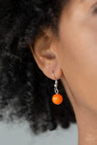 Paparazzi Friday Night Fringe - Orange - Veronica's Jewelry Paradise, LLC