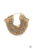 Paparazzi Metallic Horizon - Gold - Veronica's Jewelry Paradise, LLC