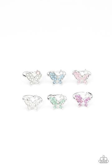 Starlet Shimmer Kids Butterfly Rings - Veronica's Jewelry Paradise, LLC