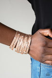 Paparazzi Go-Getter Glamorous - Copper - Veronica's Jewelry Paradise, LLC