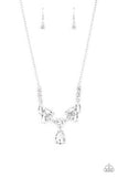 Paparazzi Unrivaled Sparkle - White - Veronica's Jewelry Paradise, LLC