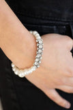 Paparazzi Traffic-Stopping Sparkle - White - Veronica's Jewelry Paradise, LLC