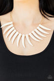 Paparazzi Tusk Tundra - White - Veronica's Jewelry Paradise, LLC
