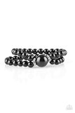 Paparazzi Romantic Redux - Black - Veronica's Jewelry Paradise, LLC