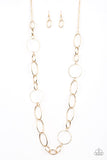 Paparazzi Perfect MISMATCH - Gold - Veronica's Jewelry Paradise, LLC