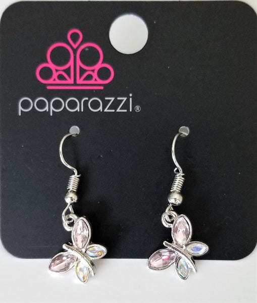 Paparazzi Starlet Shimmer - Earrings2 - Veronica's Jewelry Paradise, LLC