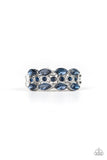 Paparazzi Distractingly Demure - Blue - Veronica's Jewelry Paradise, LLC