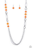 Paparazzi POP-ular Opinion - Orange - Veronica's Jewelry Paradise, LLC