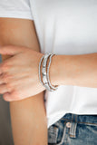 Paparazzi Metal Movement - Silver - Veronica's Jewelry Paradise, LLC