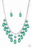 Paparazzi Crystal Enchantment-  Green - Veronica's Jewelry Paradise, LLC