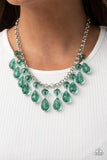 Paparazzi Crystal Enchantment-  Green - Veronica's Jewelry Paradise, LLC