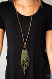 Paparazzi It's Beyond MACRAME! - Green - Veronica's Jewelry Paradise, LLC